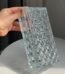 Hollow Clear Glass Blocks Diamond Pattern