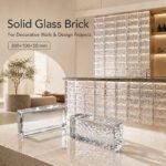 Hot Melt Solid Glass Block 200 x 100 x 50mm
