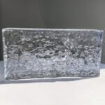 Hot Melt Solid Glass Block 200 x 100 x 50mm