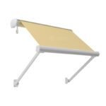 Motorized Folding Arm Window Awning
