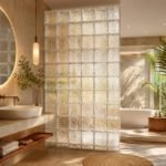 Square Shape Glass Wall Brick