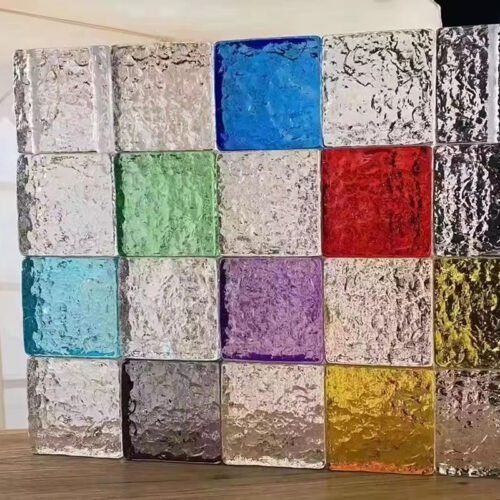 Square Shape Glass Wall Brick