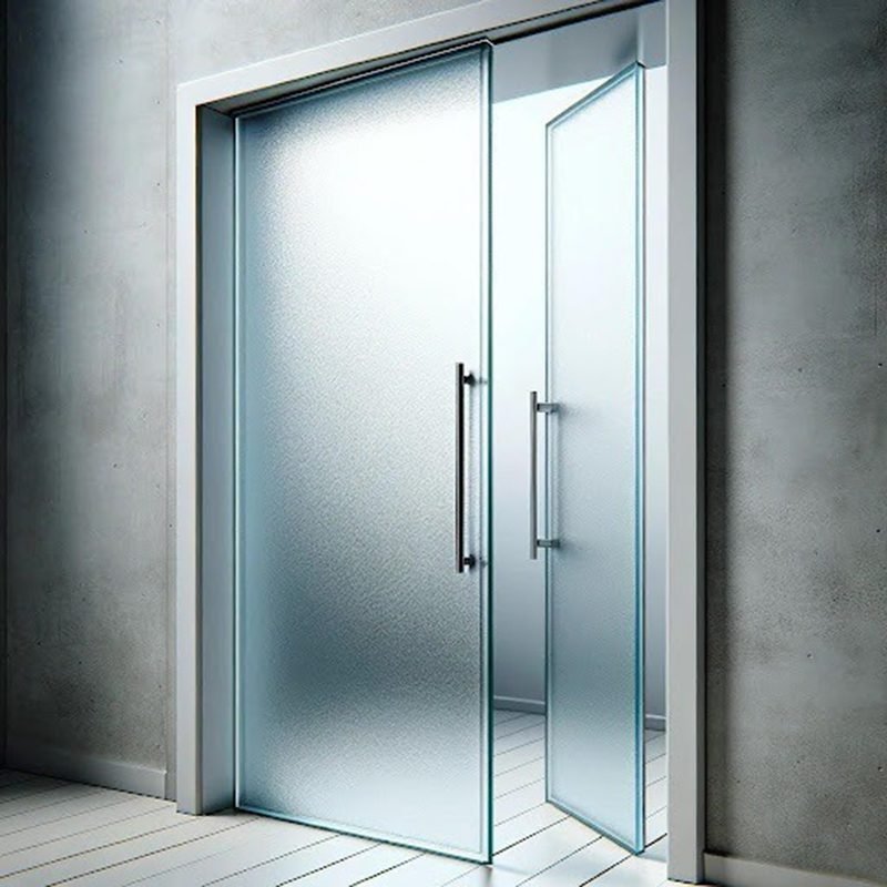 Tempered Glass Door